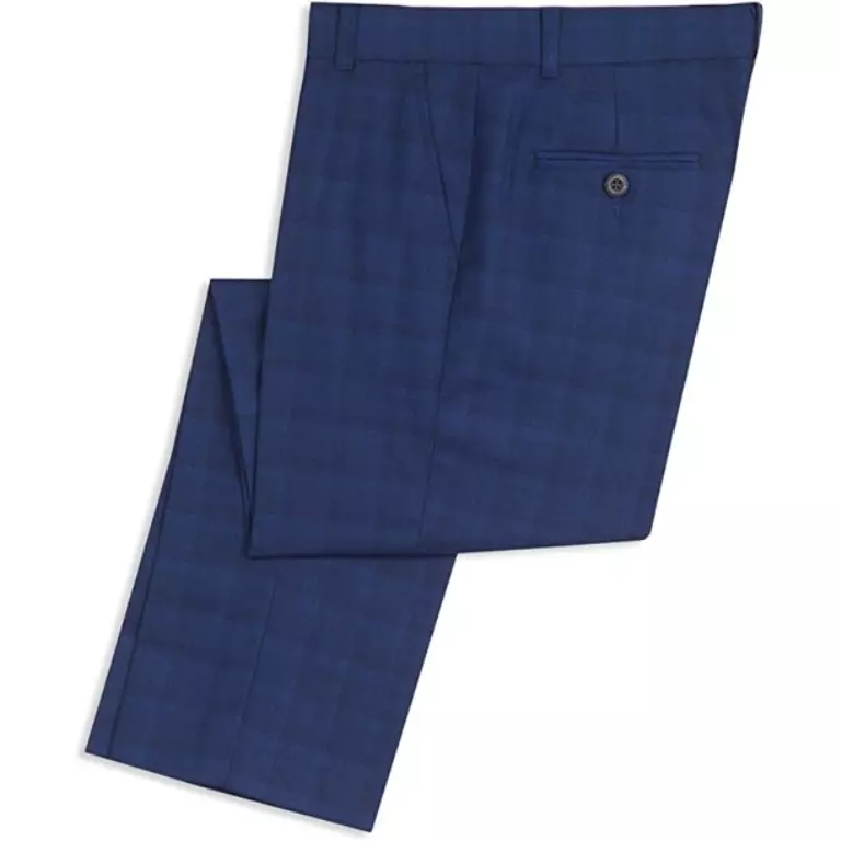 Kid Boy Check Slim Leg Pant (3091832) | Max & Mia