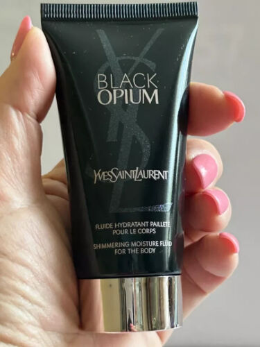 3 x Yves Saint Laurent Black Opium Shimmering Moisture Fluid For The Body - Picture 3 of 5