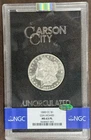 1880-CC CAC GSA HOARD NGC MS63 PL NICE PL MIRRORS BOX AND CARD INCLUDED