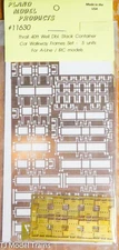 Plano Model Products HO #11630 Thall 40ft Well Dbl, Stack Container Car Walkway