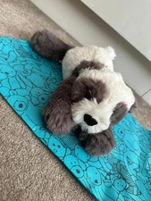 Jellycat Smudge Panda Lying Collection Dust-Free Bag, New Christmas Best Gift