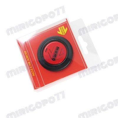 Sport Competition Tuning 59mm JDM Black / Red Steering Wheel Horn Button