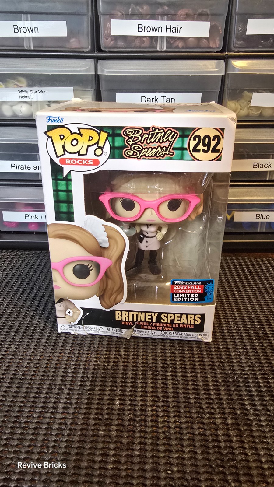 Funko Pop! #292 Britney Spears Del Video Musical 'Crazy' Convención De Otoño 2022