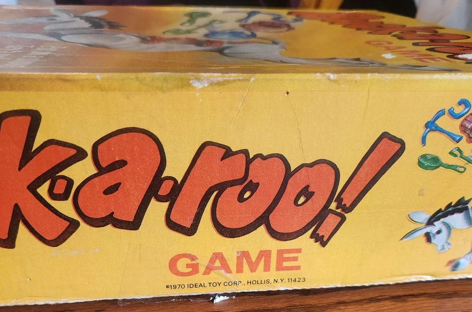 Buckaroo Buck-a-roo Game Vintage Boxed 1970 Ideal Toy Corp. No. 2354-9 - Image 3 of 4