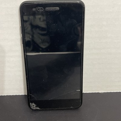 CRICKET WIRELESS LG Fortune 2  4G LTE Smart Phone *CRACKED *FOR PARTS ONLY