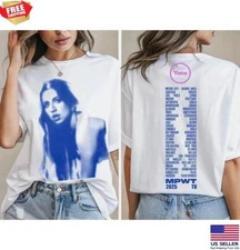 Tate McRae Concert Shirt Miss Possessive World Tour Photo Tee Tate McRae Merch