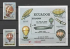 Ecuador: Mi.No.  1965-66/Bl.111 200 Years of Aviation MNH