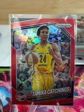 2025 Panini WNBA Prizm Red Prizm /299 Tamika Catchings