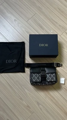 NEUF SAC POCHETTE DIOR HIT THE ROAD CD DIAMOND SACOCHE BANDOULIERE BAG NEW - Photo 1/4