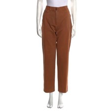 Dries Van Noten Mens Trousers Khaki Pants Soft Brown  Sz 38  Pristine  Iconic