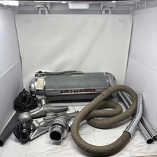 Vtg Electrolux Model XXX Canister Vacuum Cleaner w/ Hose & Attachments *Works*