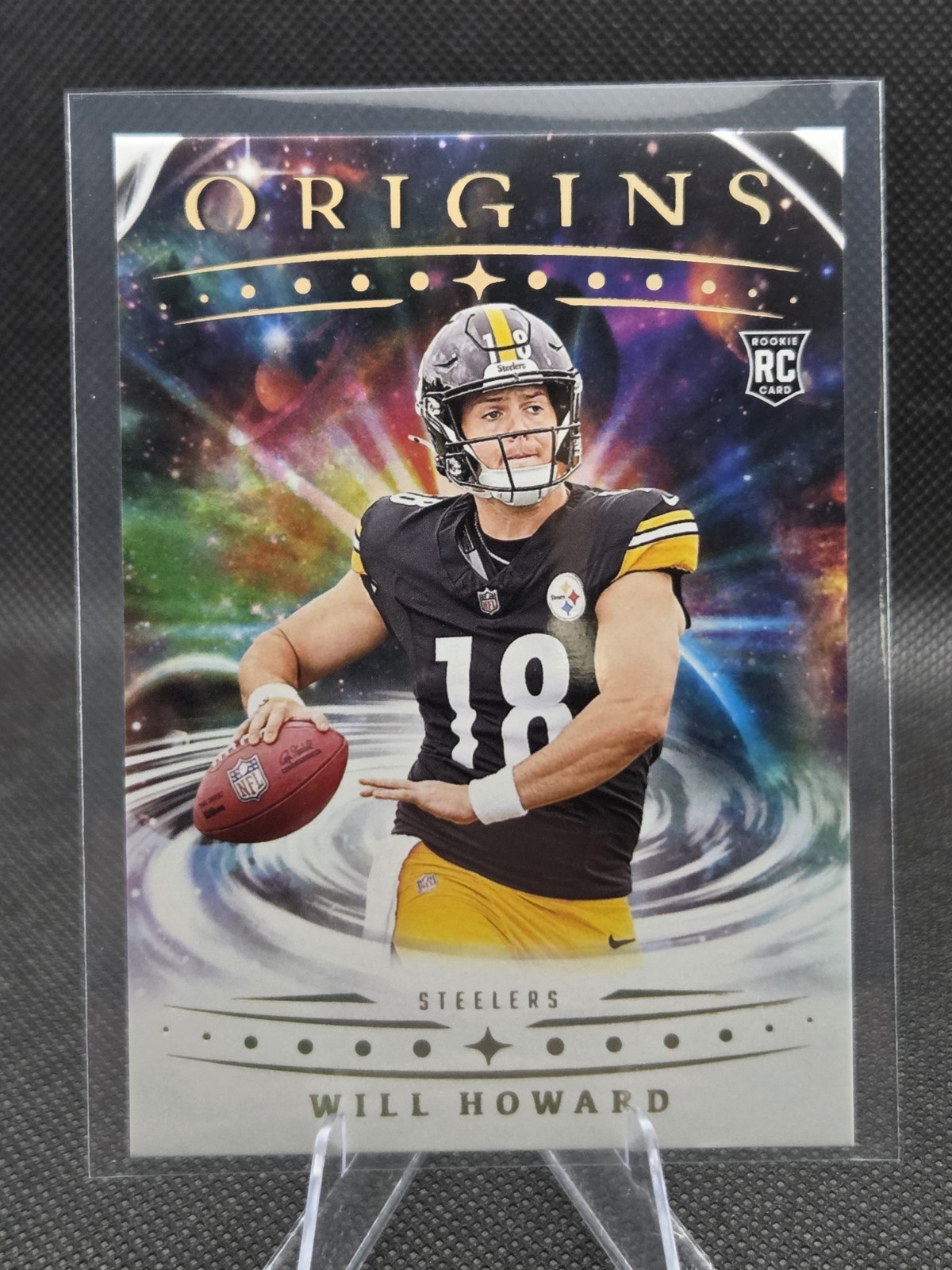 2025 Panini Origins Rookie #120 Will Howard Pittsburgh Steelers Football