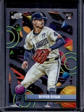 2025 Topps Cosmic Chrome River Ryan RC Rookie #191 Dodgers