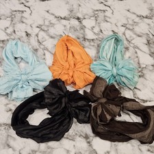 Soft Fabric Headband Bow Lot of 5   Boutique Style   Toddler/Younger Kids