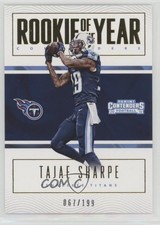 2016 Panini Contenders Rookie of the Year Gold 67/199 Tajae Sharpe #21 d4e