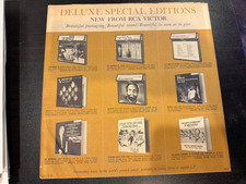 12" RCA Records Company Inner Sleeve for LPs VG SLEEVE ONLY Delux