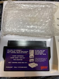 Game Genie Nintendo NES Top Loader for NES 101 Complete Video Game Enhancer