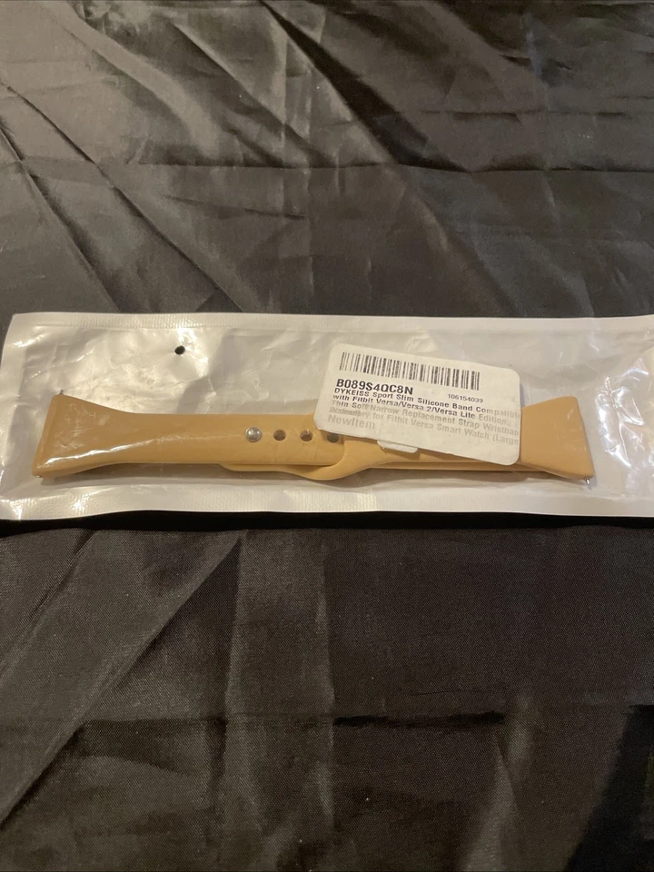 Banda deportiva delgada de silicona DYKEISS, ajuste fino versa/2/lite Foto 3 de 3