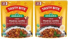 Tasty Bite Organic 3 Bean Madras Lentils 2 Pack