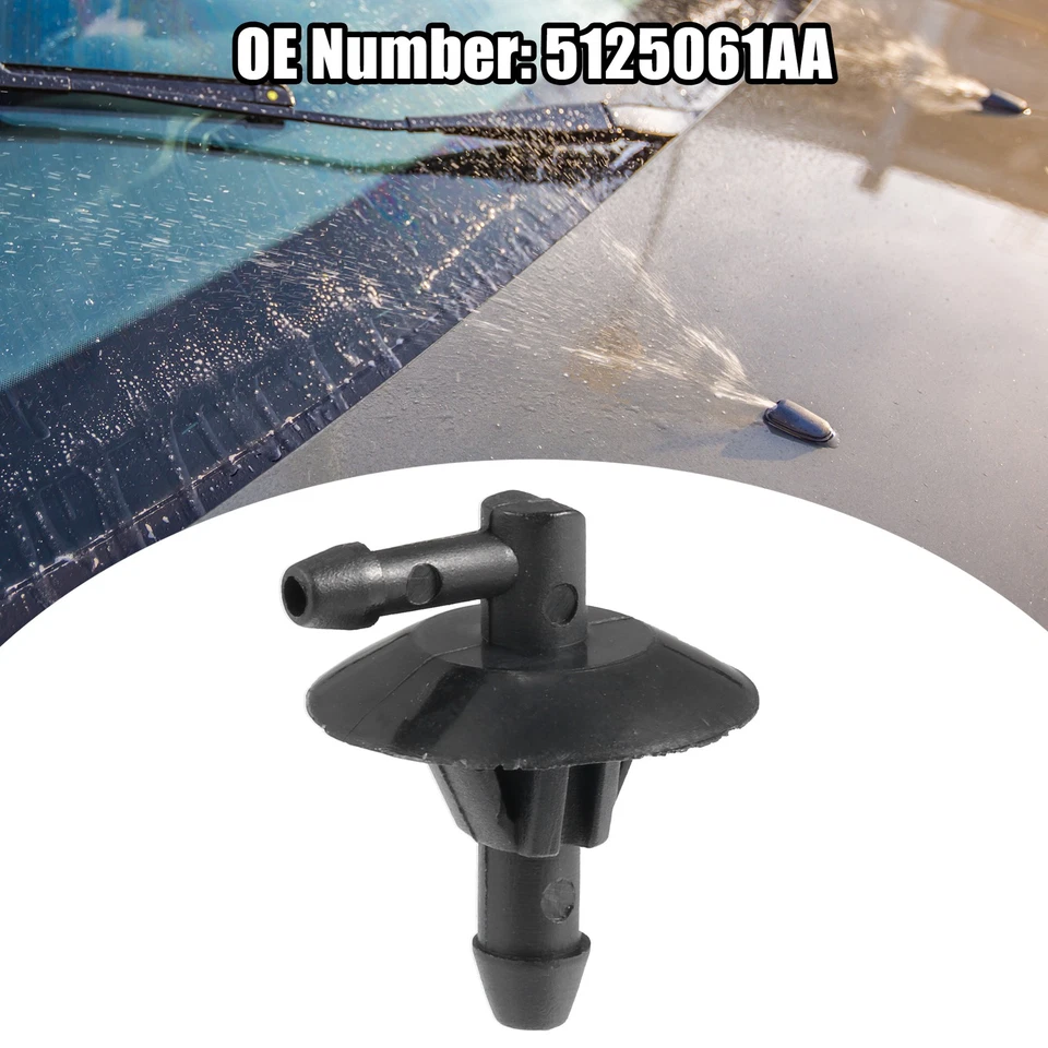 Packof2 boquillas de lavado de parabrisas para Dodge Sprinter 2500 Base 2,7 L L5 2003-2009 Foto 3 de 4