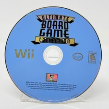 Ultimate Board Game Collection Wii Video Game Disc Only Tested