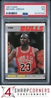 1987 FLEER #59 MICHAEL JORDAN BULLS HOF PSA 7