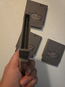 Lot Of 4 Nes Silentservice Wrath Of The Black Manta American Gladiators Topgun