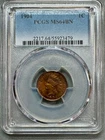 1904  INDIAN CENT   PCGS  MS 64BN