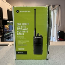 Motorola RDX RDU4100 Two Way Radio Open Box New Free Shipping