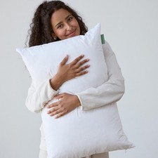 Avocado Organic Cotton Pillow GOLS Certified, Adjustable Loft, Medium Firm ...