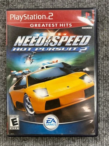 Need for Speed Hot Pursuit 2 Greatest Hits PS2 CIB W/ Manual VERY GOOD