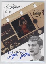 2012-13 Panini Signatures Signatures Film 3/49 Tyler Zeller #173 Auto 0q0