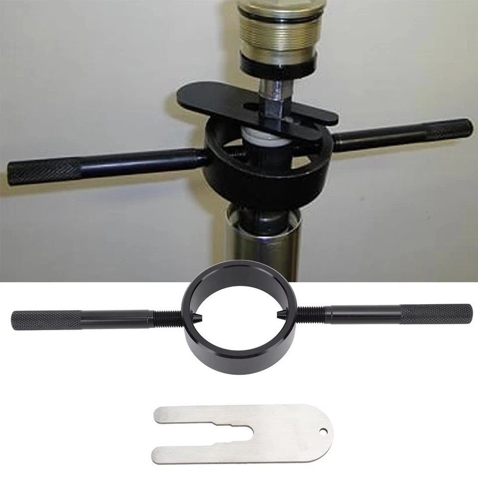 Motorcycle Fork Spring Compressor Tool Kit Fit with Upside Down Streetbike  - Image 3 of 4