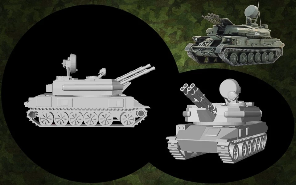 Maqueta para montar y pintar - Vehículo militar . ZSU-23-4 Shilka - 1/72 - Immagine 3 di 4