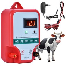 8KM Electric Fence Charger 2 Joule AC Power Electric Fence Energizer Livestock
