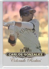 2011 Topps Tribute Carlos Gonzalez #15 3a3