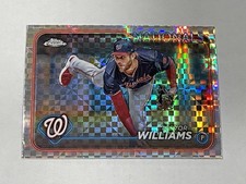 2024 Topps Chrome Update Baseball X-Fractor - Trevor Williams - Nationals