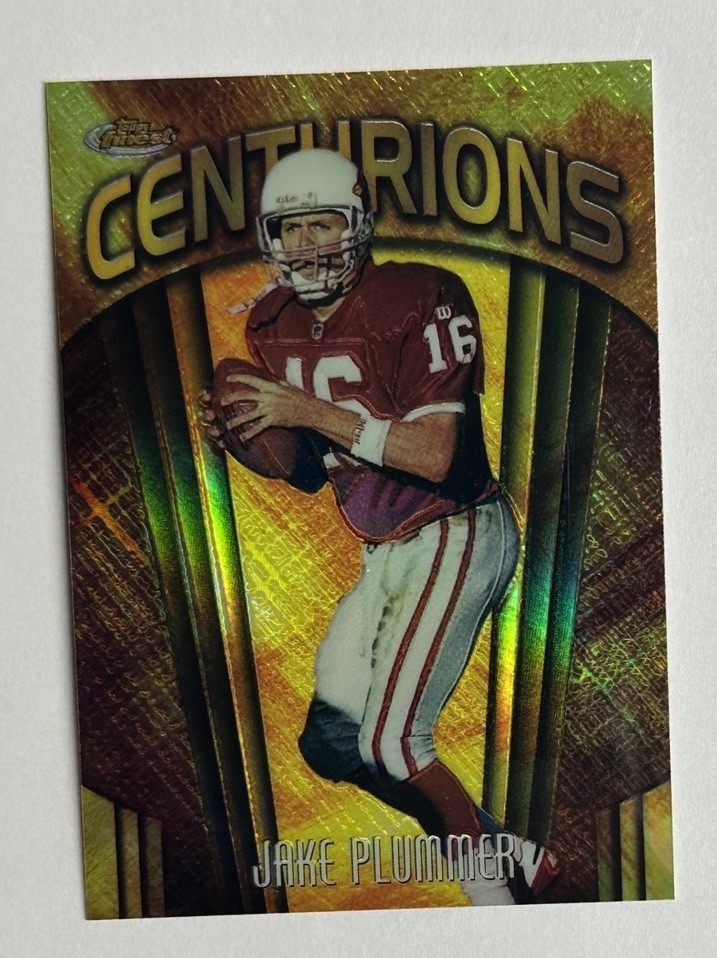 1998 Topps Finest Centurions Refractor Jake Plummer 26/75 #C9