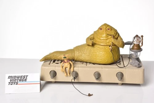 Vintage STAR WARS - JABBA THE HUTT Playset - 100% Complete - KENNER