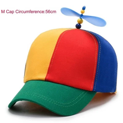 Helicopter Clown Hat Propeller Hat Adults Kids Fancy Dress Accessory