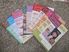 9 Scrapbooking Magazines Lot Baby Birthday Ideas Simple Scrapbooks Crafts