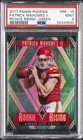 2017 PANINI PHOENIX ROOKIE RISING GREEN #RR-15 PATRICK MAHOMES II RC /10 PSA 9