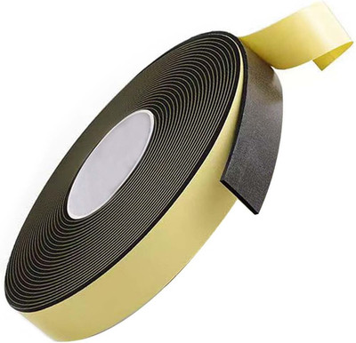 High Density Foam Tape Waterproof Sealing Strip, Single-Sided Adhesive EVA Self