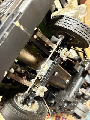 Camion RC Tamiya 1/14 Mercedes Benz 1850L Gris - Neuf Avec Petits Défauts - Vintage