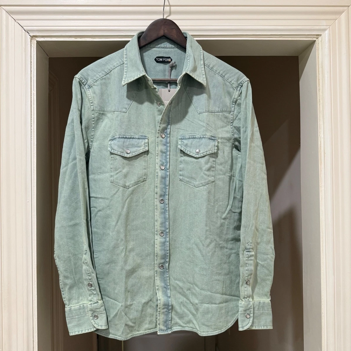 Tom Ford Slim 100% Cotton Dress Shirts for Men for sale | eBay