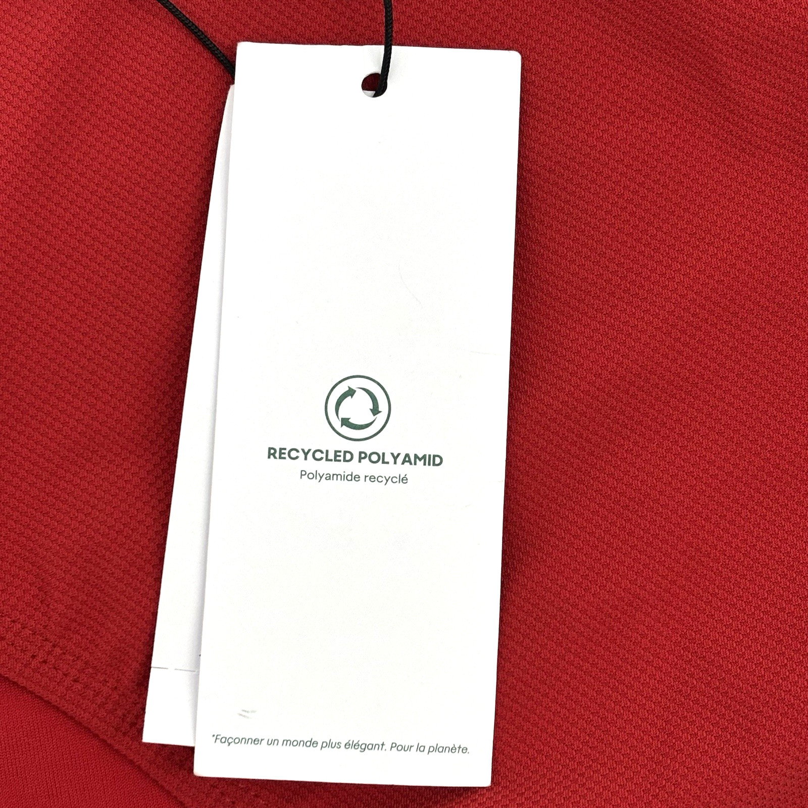 Lacoste Technical Jersey Bikini Swimsuit Bottom Logo Red Women's Size 4 NWT thumbnail 8