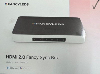 Fancy Sync Box Ambient TV Backlight - HDMI 2.0 for 56''-65'' TVs