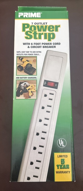 Prime 7 Outlet Power Strip