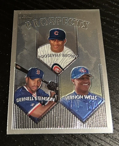 1999 Topps Chrome Vernon Wells Prospect #436