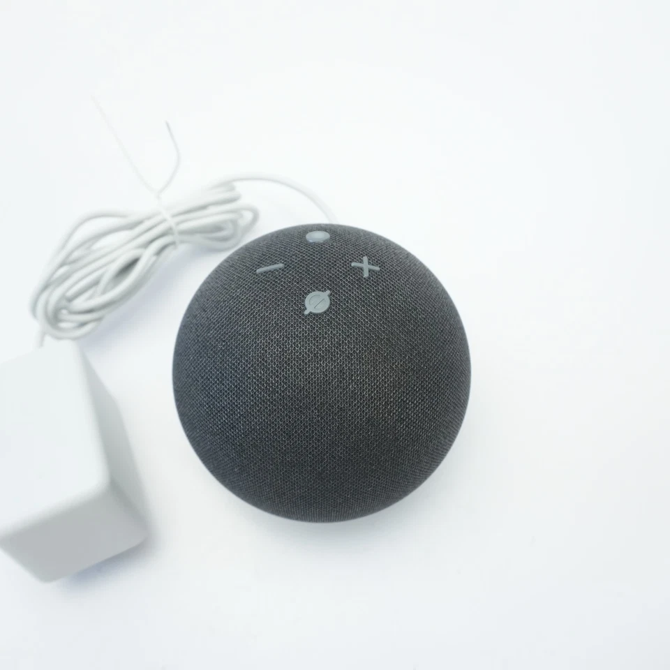 NICE! Amazon B7W64E Black Echo Dot 4th Gen Bluetooth Portable WiFi Smart Speaker - Image 2 of 2